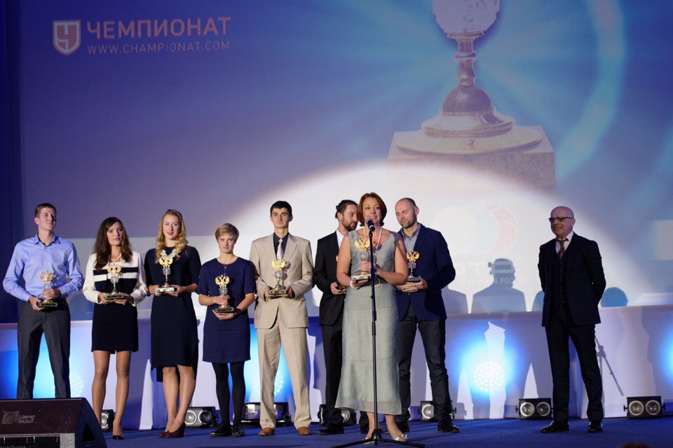 Yulia Chubarova, Irina Glimakova, Daria Churakova, Nikita Burmakin, Sergey Kuptsov, Nikolai Guriev, captain Stanislav Zaichenko