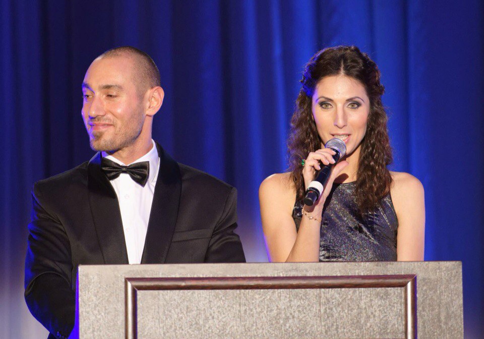 DJ of Russian Radio Max Orlov and captain of Russian female national tennis team Anastasia Myskina